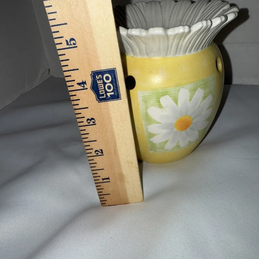 Yankee Candle Sunflower‎ Yellow Floral Ceramic Wax Warmer